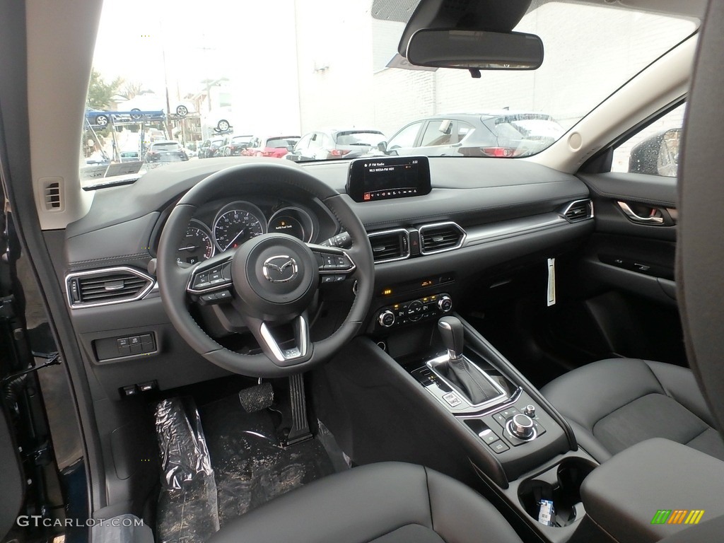 Black Interior 2018 Mazda CX-5 Touring AWD Photo #124626982