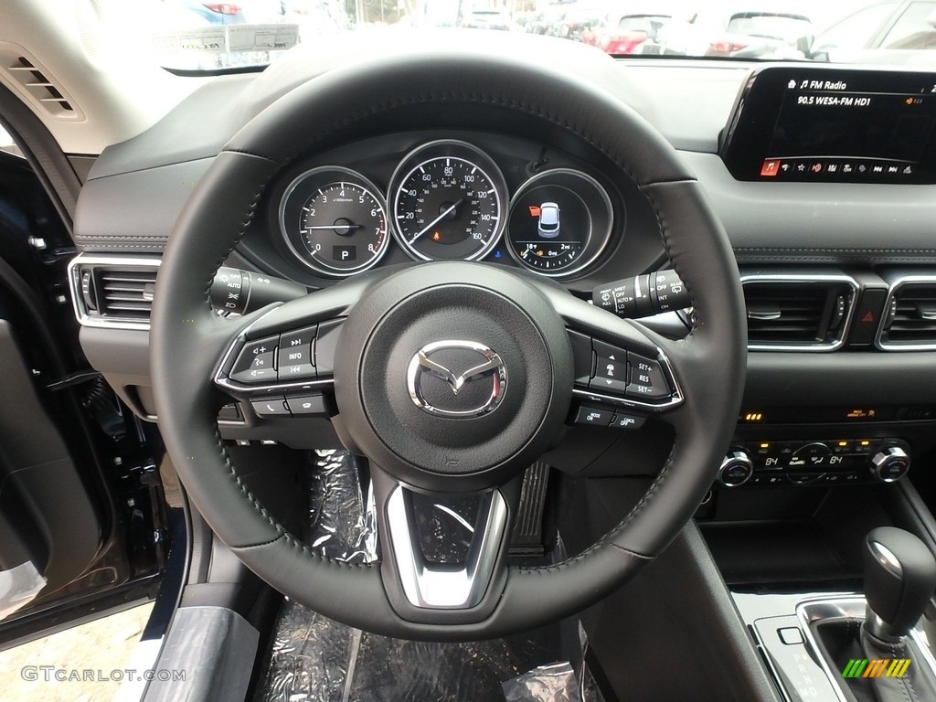 2018 Mazda CX-5 Touring AWD Black Steering Wheel Photo #124627057