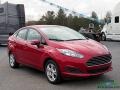 2015 Ruby Red Metallic Ford Fiesta SE Sedan  photo #8