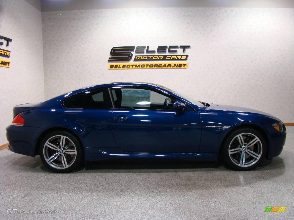 2007 M6 Coupe - Interlagos Blue Metallic / Black photo #4