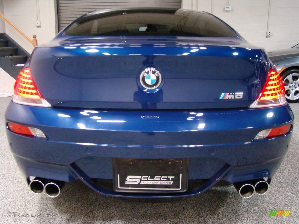 2007 M6 Coupe - Interlagos Blue Metallic / Black photo #5