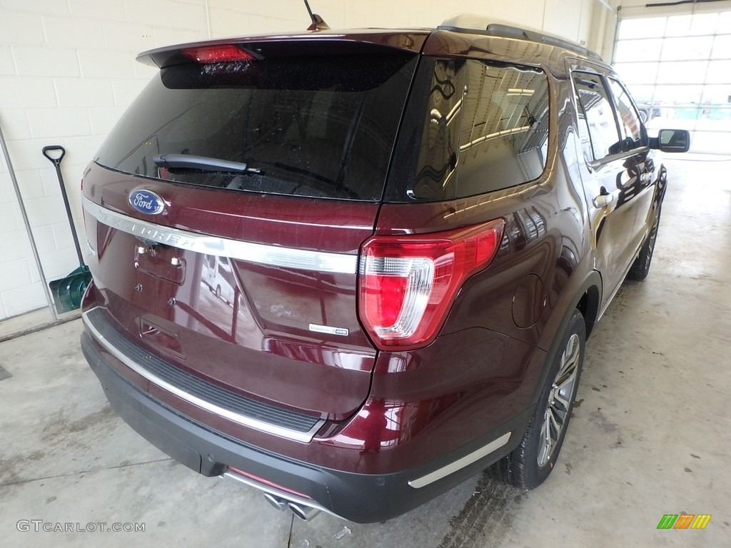 2018 Explorer Platinum 4WD - Burgundy Velvet / Ebony Black photo #2