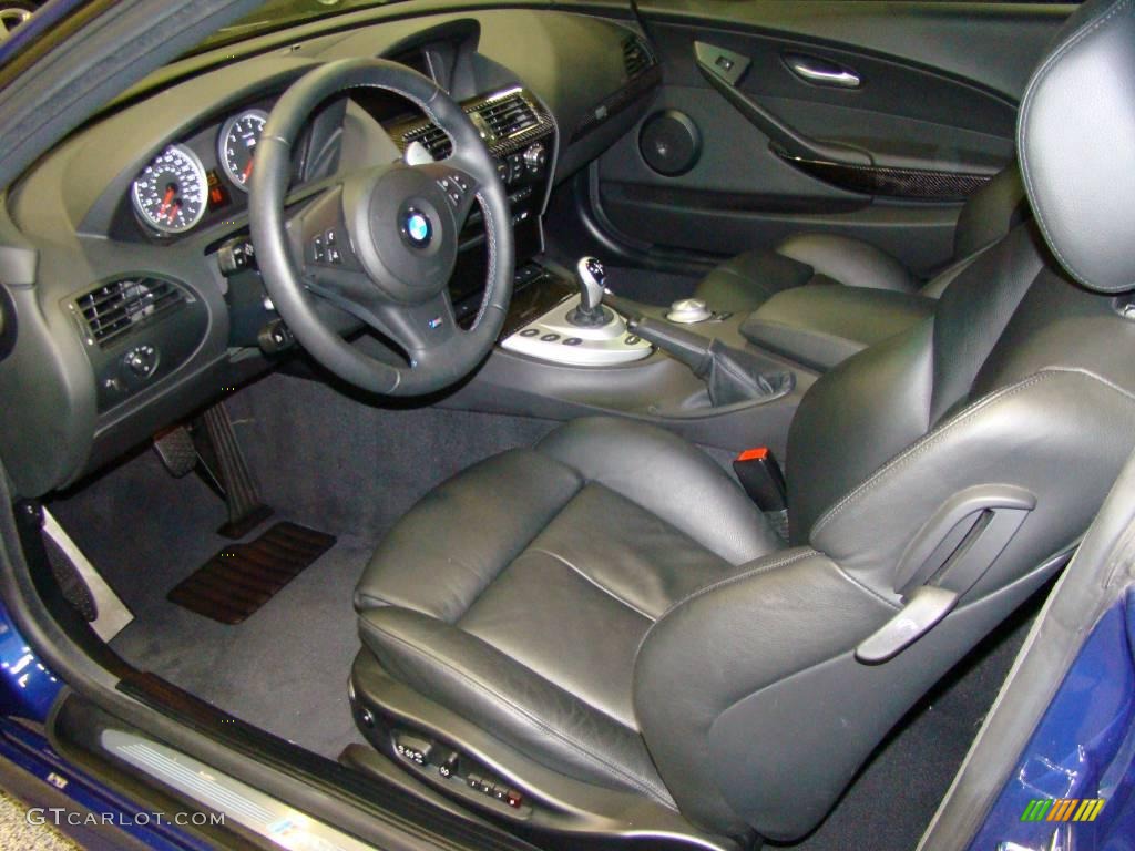 2007 M6 Coupe - Interlagos Blue Metallic / Black photo #9