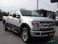 2018 Ingot Silver Ford F250 Super Duty Lariat Crew Cab 4x4  photo #7