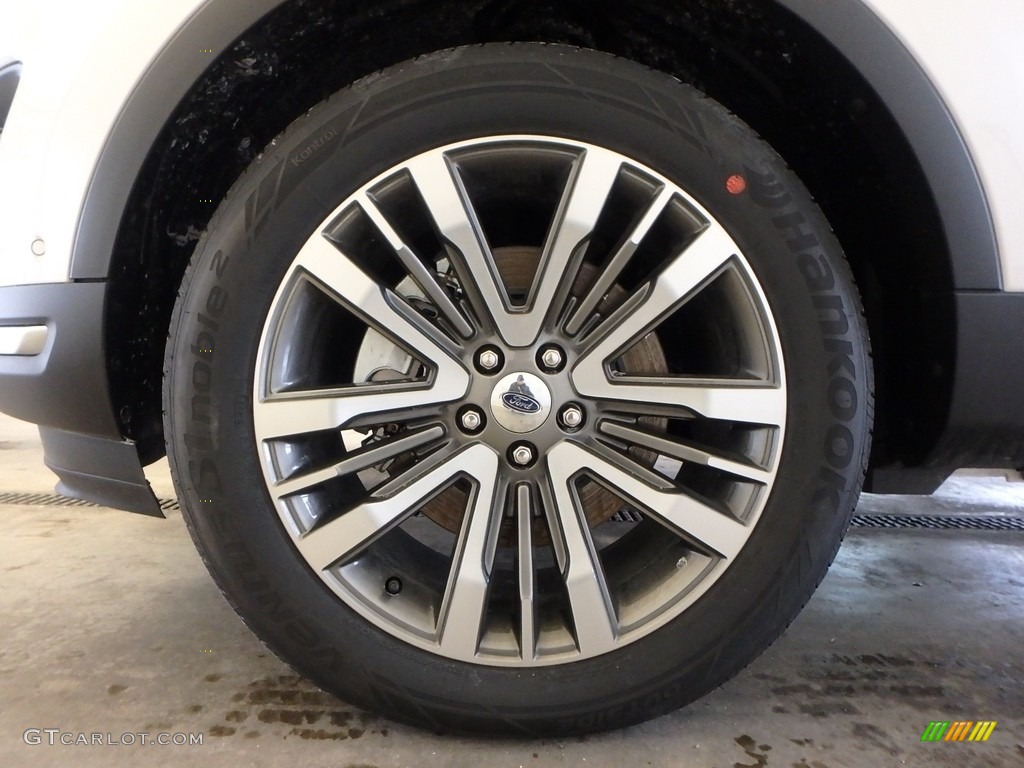 2018 Explorer Platinum 4WD - White Platinum / Ebony Black photo #5