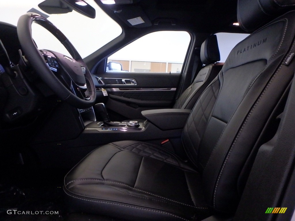 2018 Explorer Platinum 4WD - White Platinum / Ebony Black photo #6