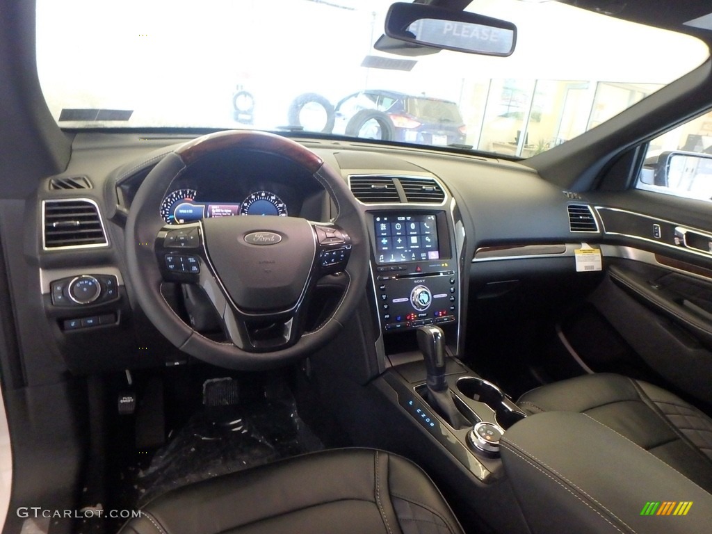 2018 Explorer Platinum 4WD - White Platinum / Ebony Black photo #9