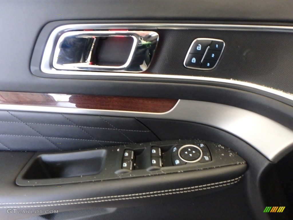 2018 Explorer Platinum 4WD - White Platinum / Ebony Black photo #10