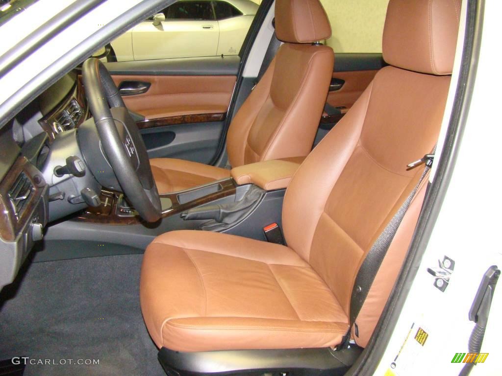2008 3 Series 328xi Sedan - Alpine White / Terra Dakota Leather photo #8