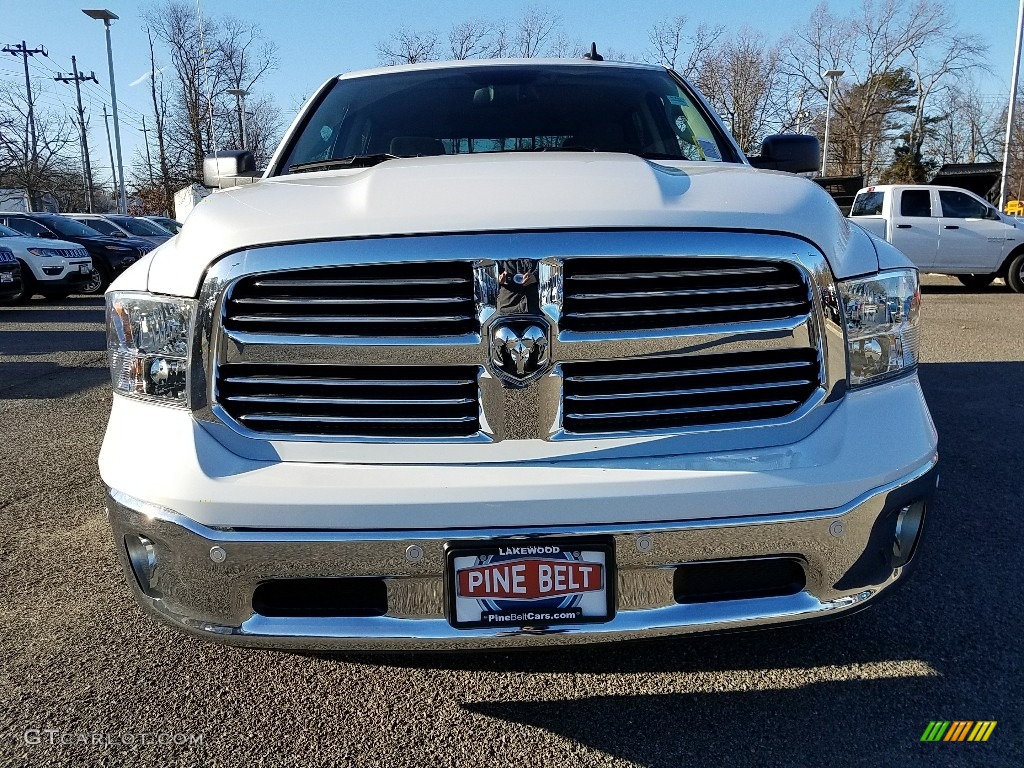2018 1500 Big Horn Crew Cab 4x4 - Bright White / Black/Diesel Gray photo #2