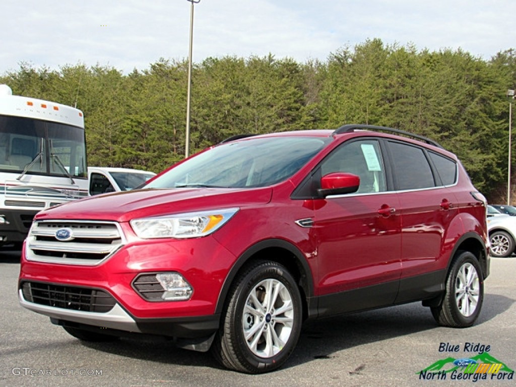 Ruby Red Ford Escape