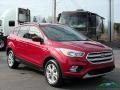 2018 Ruby Red Ford Escape SE 4WD  photo #8