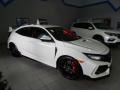 Front 3/4 View of 2018 Civic Type R