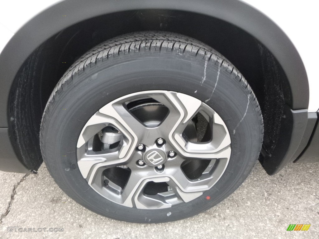 2018 CR-V EX AWD - White Diamond Pearl / Ivory photo #7