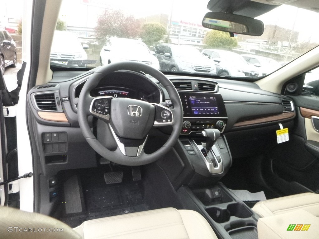 2018 CR-V EX AWD - White Diamond Pearl / Ivory photo #10