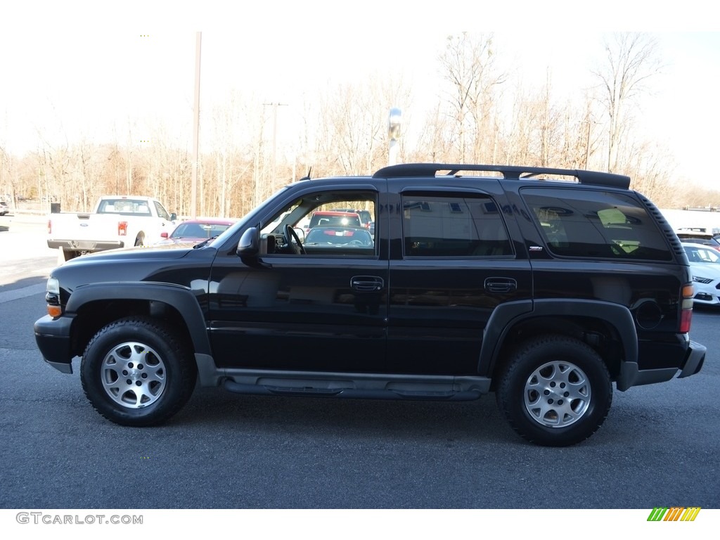 2005 Tahoe Z71 - Black / Tan/Neutral photo #6