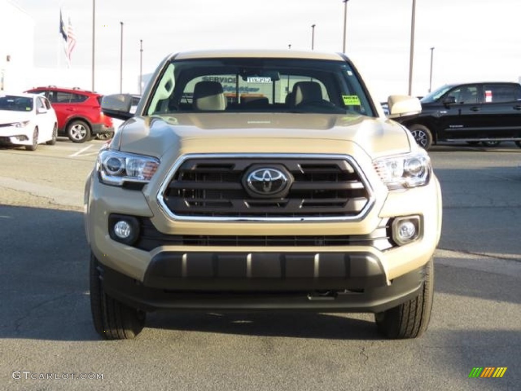 2018 Tacoma SR5 Double Cab 4x4 - Quicksand / Cement Gray photo #2