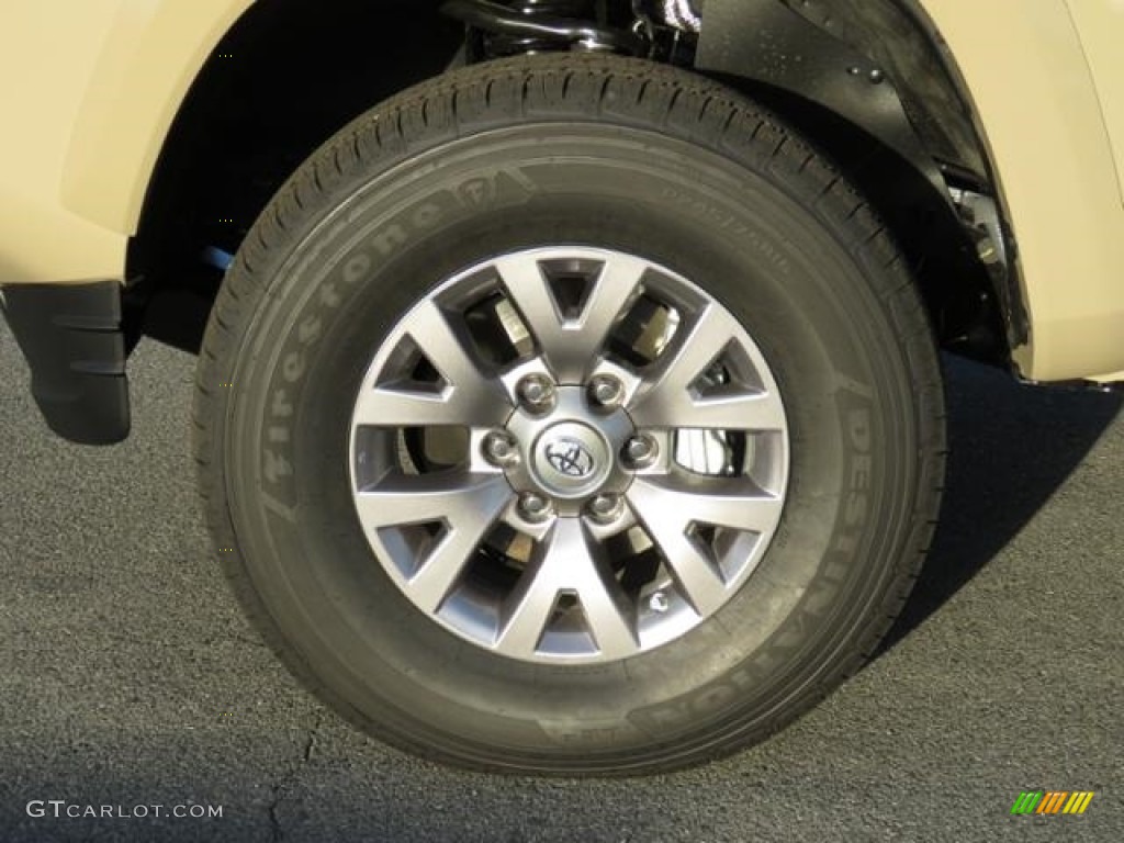 2018 Tacoma SR5 Double Cab 4x4 - Quicksand / Cement Gray photo #4