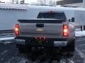 2012 Mocha Steel Metallic Chevrolet Silverado 3500HD LTZ Crew Cab 4x4 Dually  photo #3