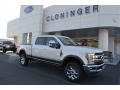 White Platinum 2018 Ford F350 Super Duty King Ranch Crew Cab 4x4