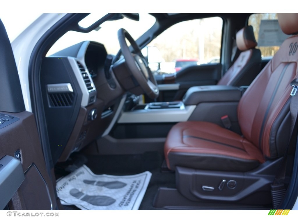 2018 Ford F350 Super Duty King Ranch Crew Cab 4x4 Interior Color Photos