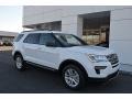 2018 Oxford White Ford Explorer XLT 4WD  photo #1