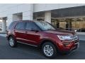 2018 Ruby Red Ford Explorer XLT 4WD  photo #1