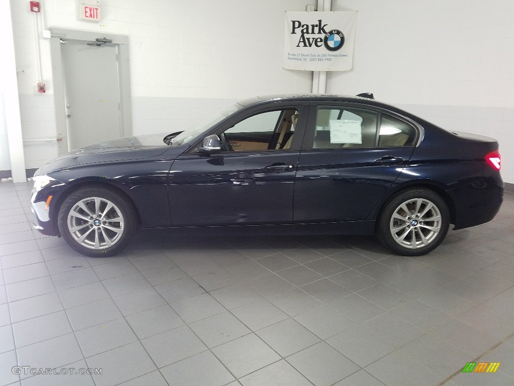 2017 3 Series 320i xDrive Sedan - Imperial Blue Metallic / Venetian Beige/Black photo #2