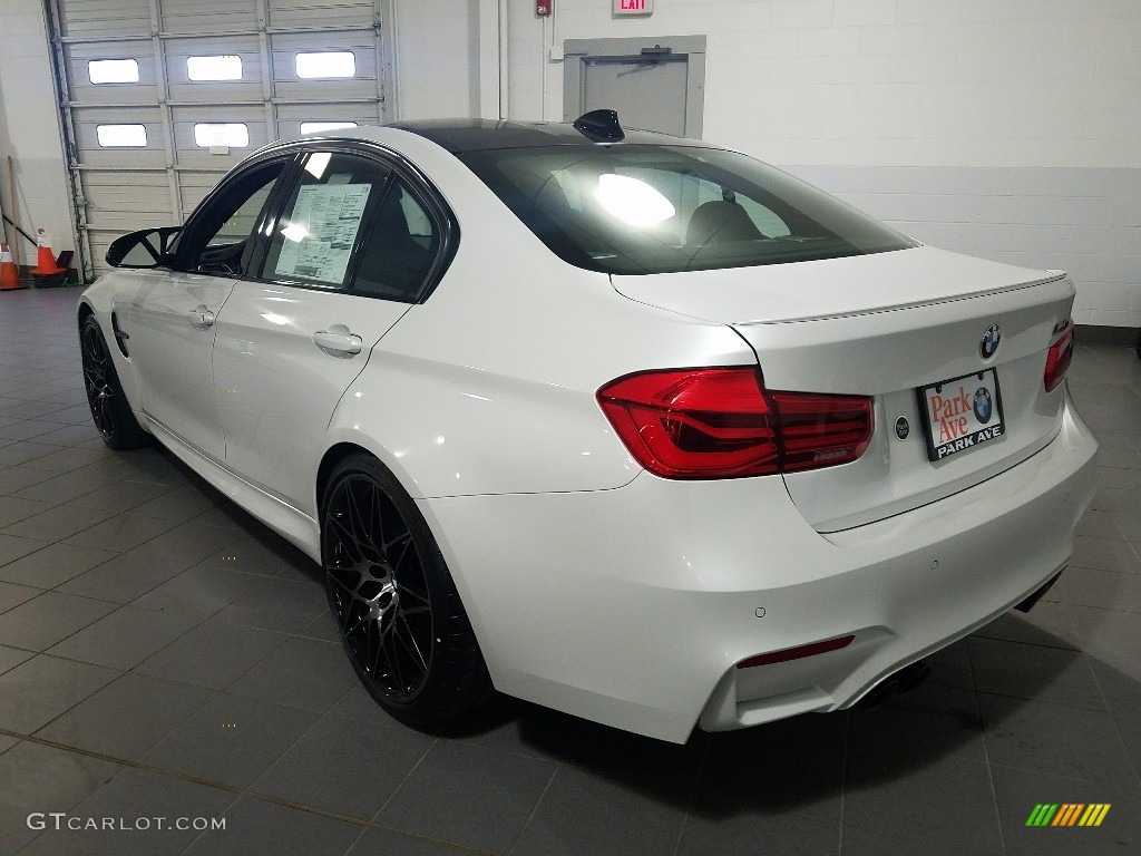 2018 M3 Sedan - Mineral White Metallic / Black photo #3