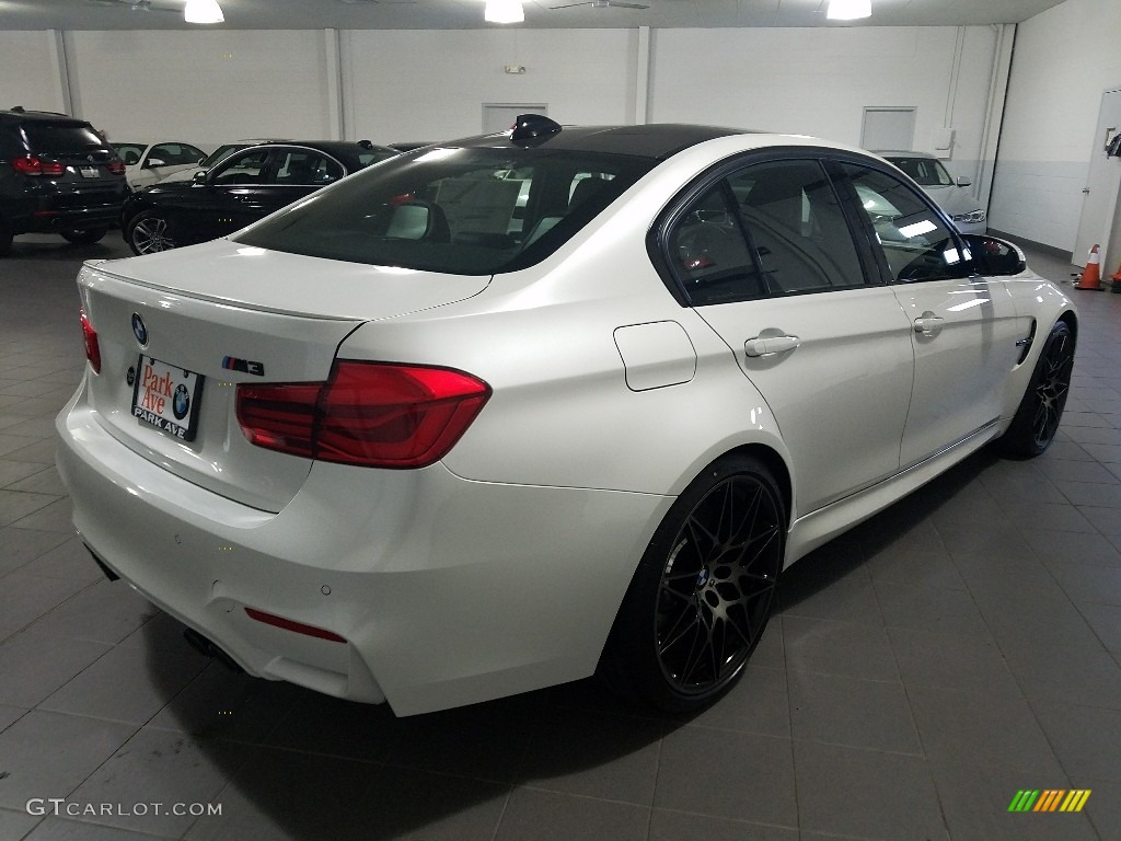 2018 M3 Sedan - Mineral White Metallic / Black photo #5