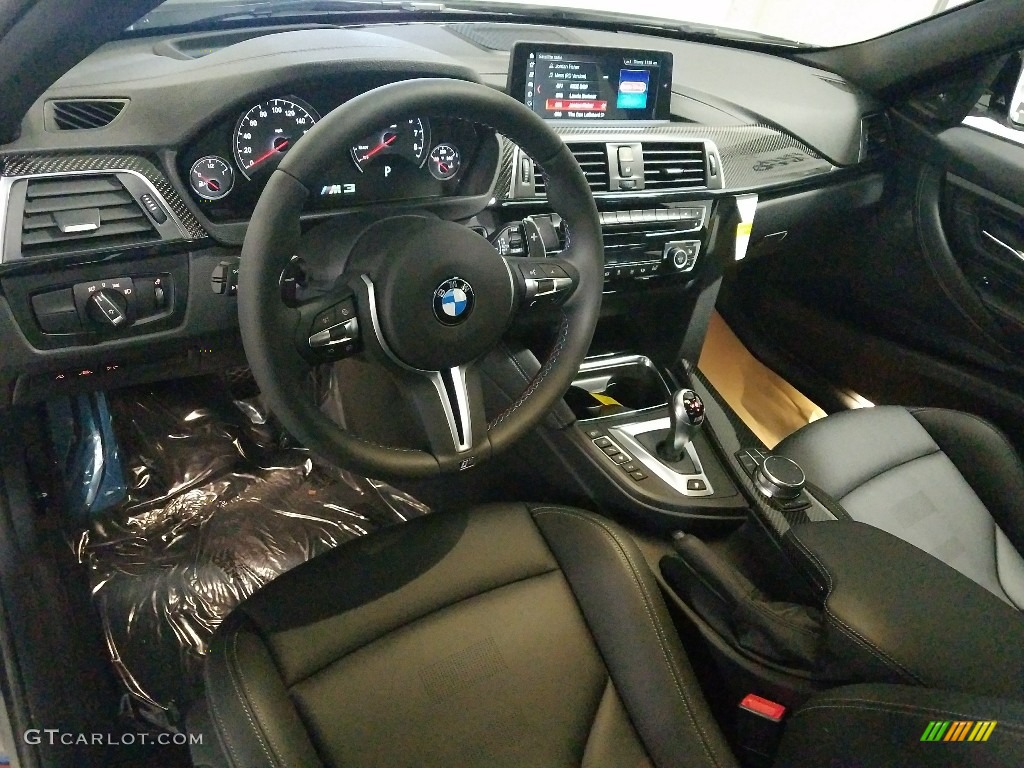 2018 M3 Sedan - Mineral White Metallic / Black photo #13