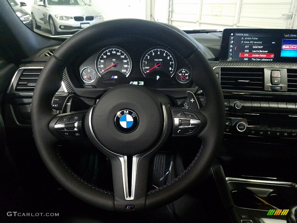 2018 M3 Sedan - Mineral White Metallic / Black photo #15