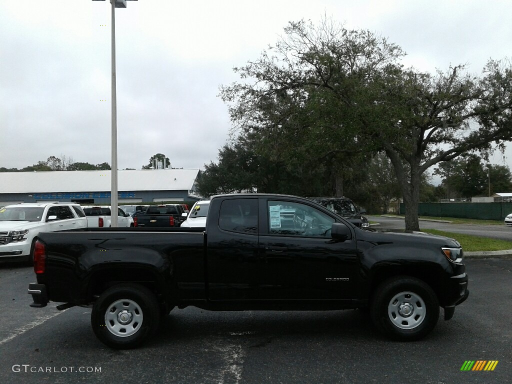 2018 Colorado WT Extended Cab - Black / Jet Black/Dark Ash photo #6