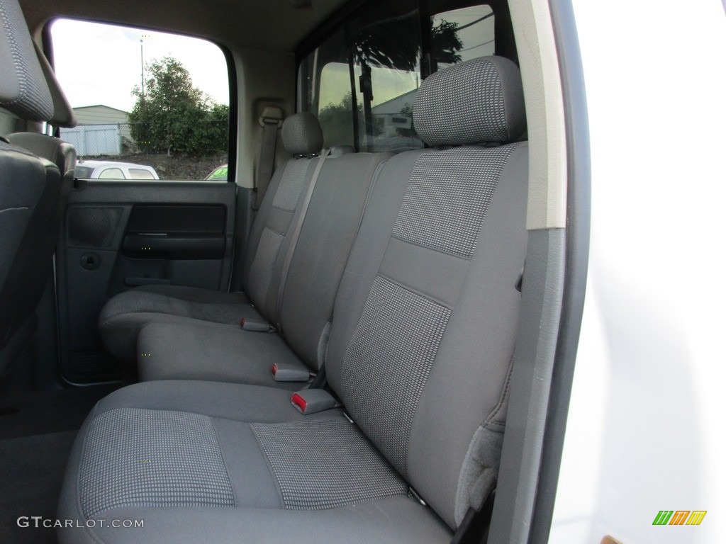 2006 Ram 1500 SLT Quad Cab 4x4 - Bright White / Medium Slate Gray photo #10