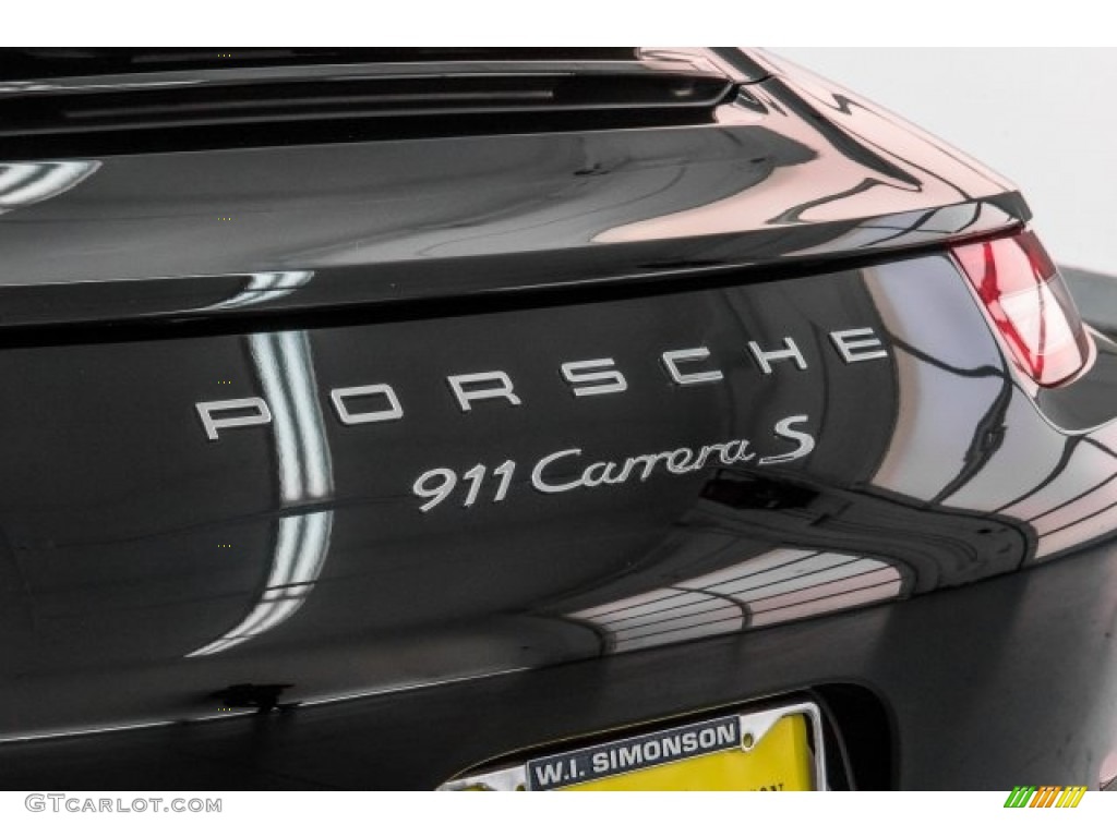 2013 911 Carrera S Coupe - Black / Black photo #7