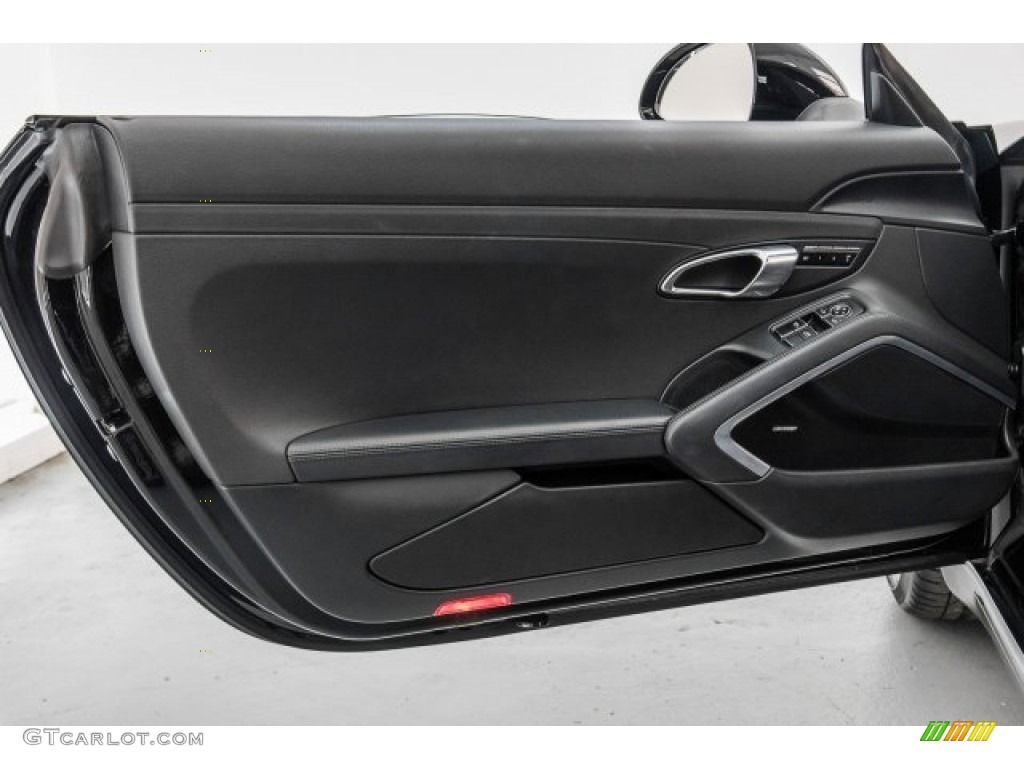 2013 Porsche 911 Carrera S Coupe Black Door Panel Photo #124646470