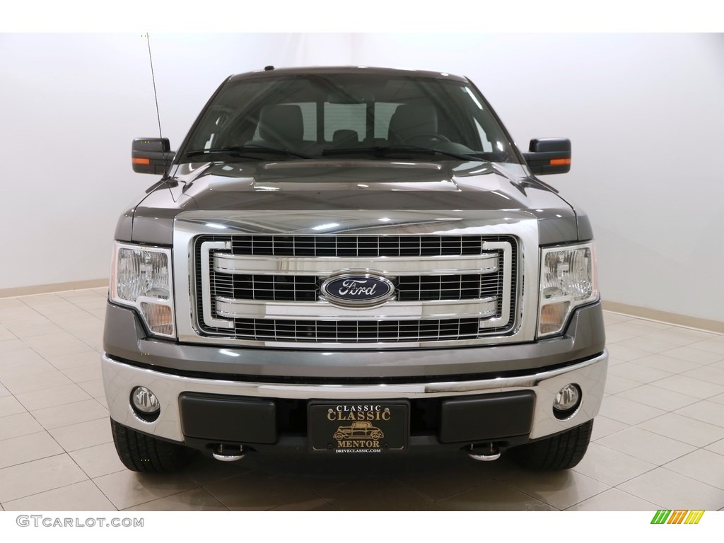 2014 F150 XLT SuperCab 4x4 - Sterling Grey / Steel Grey photo #2