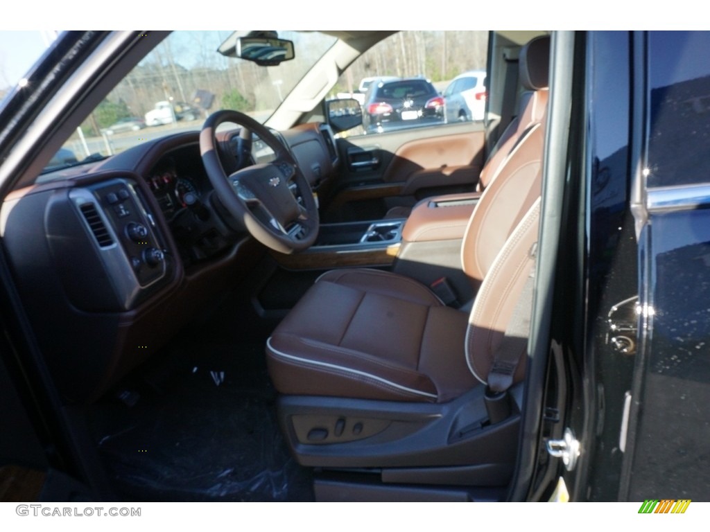 2018 Silverado 1500 High Country Crew Cab 4x4 - Black / High Country Saddle photo #7