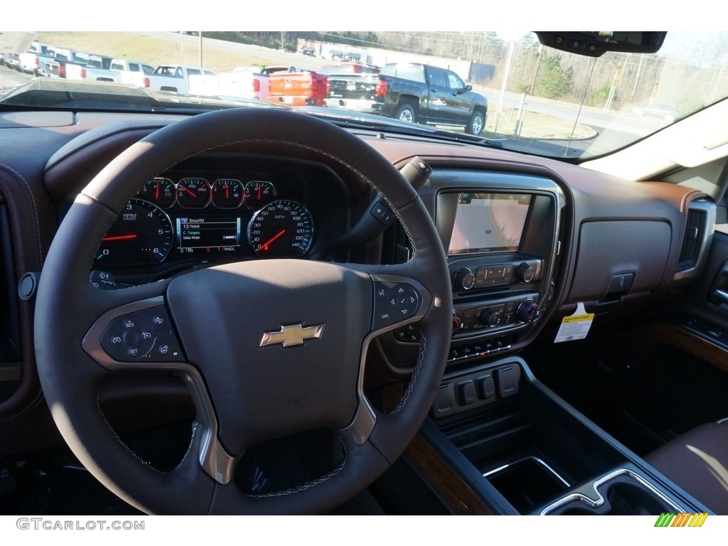 2018 Silverado 1500 High Country Crew Cab 4x4 - Black / High Country Saddle photo #8