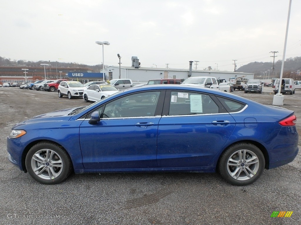 2018 Fusion SE - Lightning Blue / Ebony photo #5