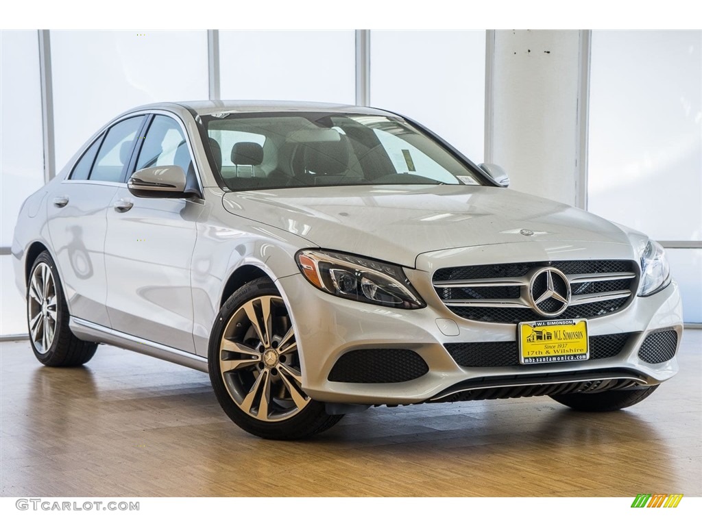 2018 C 300 Sedan - Iridium Silver Metallic / Black photo #12