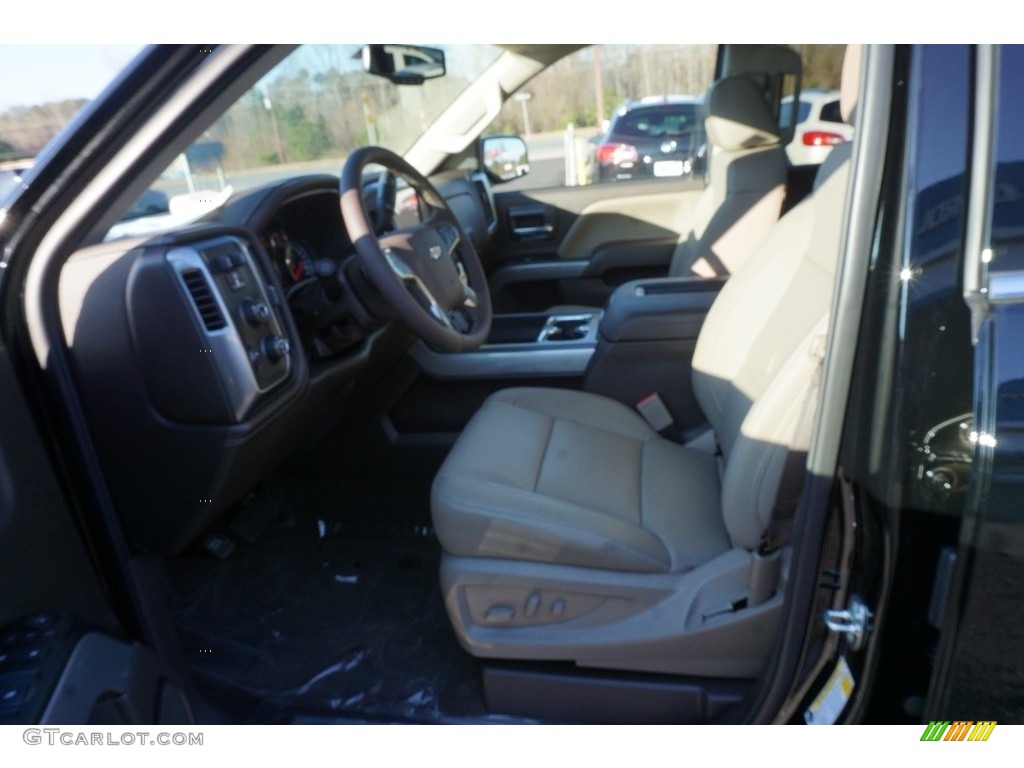 2018 Silverado 1500 LTZ Crew Cab 4x4 - Black / Cocoa Dune photo #8