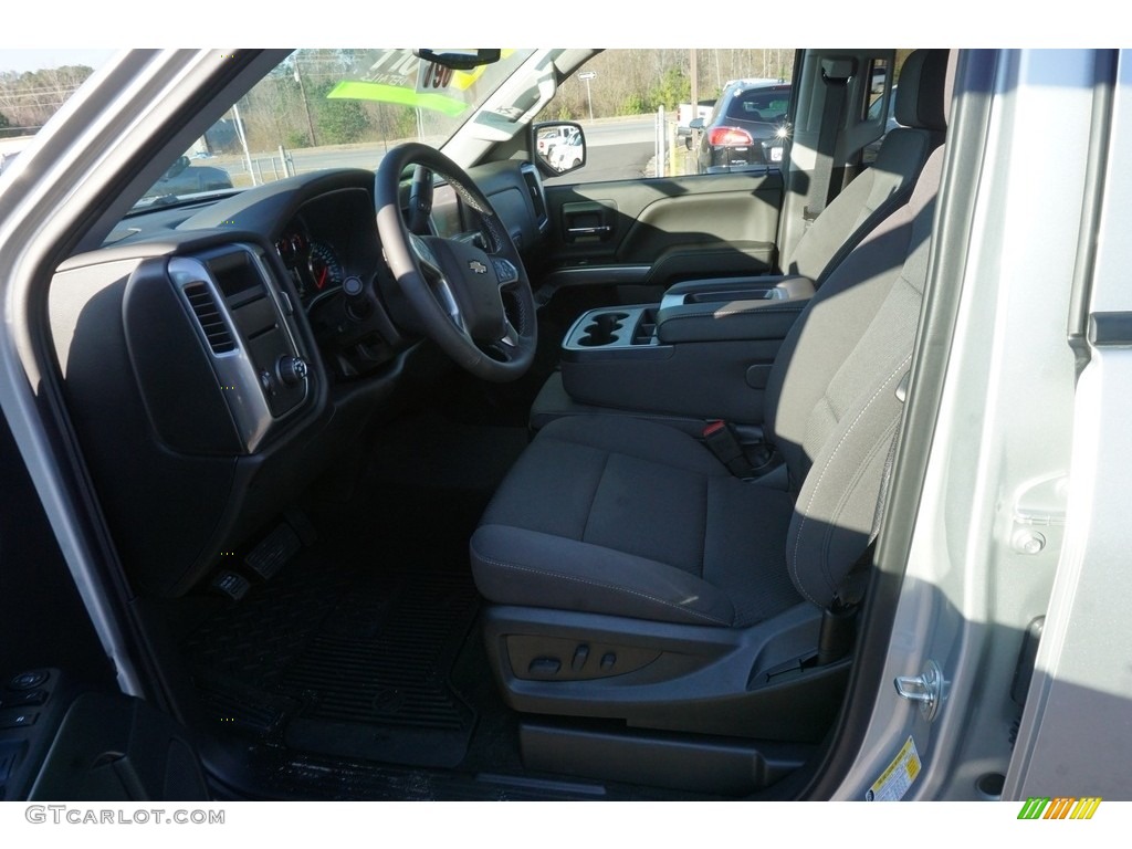 2018 Silverado 1500 LT Crew Cab - Silver Ice Metallic / Jet Black photo #7