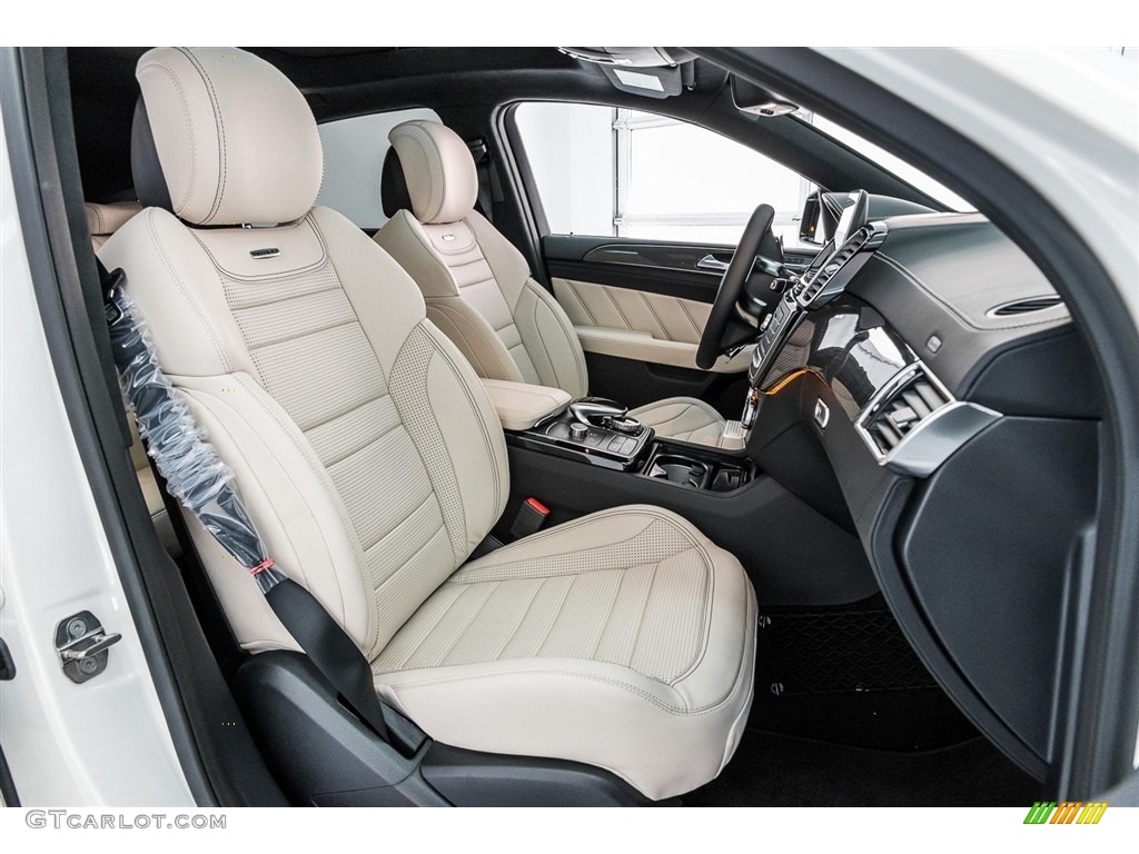 designo Porcelain/Black Interior 2018 Mercedes-Benz GLE 63 S AMG 4Matic Coupe Photo #124648966