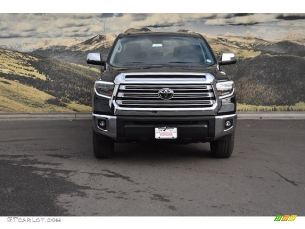 2018 Tundra Limited CrewMax 4x4 - Midnight Black Metallic / Black photo #2