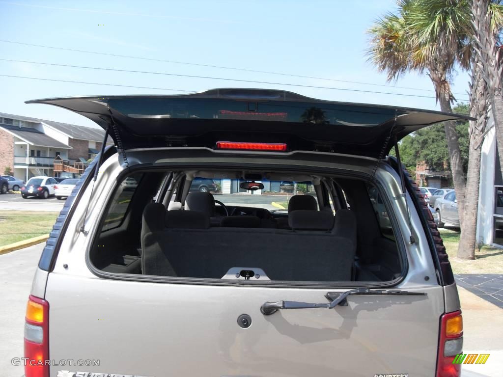 2003 Suburban 1500 LS - Light Pewter Metallic / Tan/Neutral photo #3