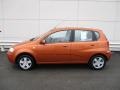 2007 Spicy Orange Chevrolet Aveo 5 LS Hatchback  photo #2