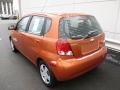 2007 Spicy Orange Chevrolet Aveo 5 LS Hatchback  photo #3