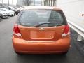 2007 Spicy Orange Chevrolet Aveo 5 LS Hatchback  photo #4