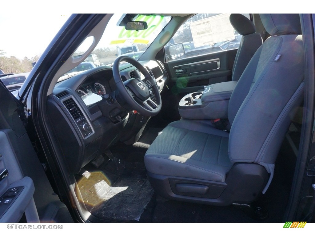 2018 1500 Express Regular Cab - Brilliant Black Crystal Pearl / Black/Diesel Gray photo #9